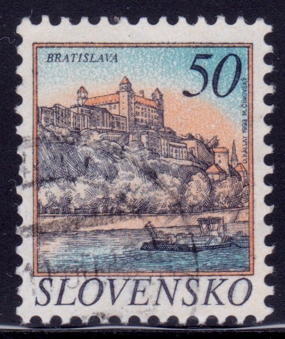 Slovakia, 1993, Bratislava, #157, used,++