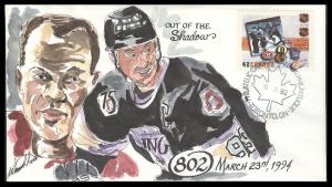 #1444 Hockey Pre-Dated Wild Horse FDC