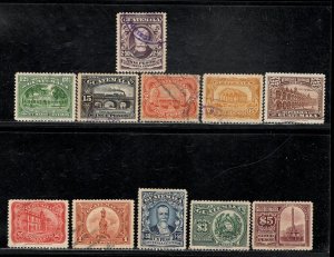 GUATEMALA SC#  219-229 FVF/U