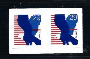2598B. PAIR, XF,  MINT NH.
