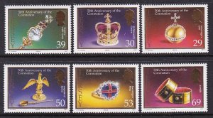 Jersey 1085-1090 MNH VF