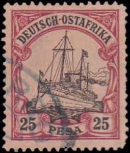 German East Africa #17, Incomplete Set, 1900, Used