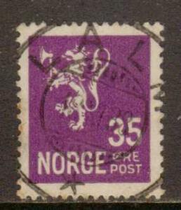 Norway   #124  used  (1934)   