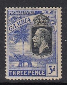 Gambia 107 KGV Elephant 3d mnh