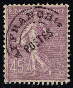 France #143 Sower; Used Precancel