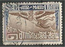 THAILAND, 1925, used 1b, Garuda Scott C8