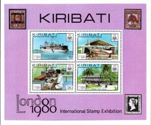 Kiribati - 1980 London 1980 MS MNH** SG MS116