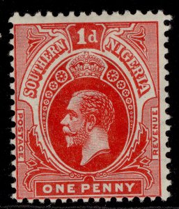 SOUTHERN NIGERIA GV SG46, 6d dull & bright purple, LH MINT.