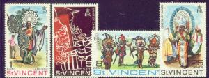 ST.VINCENT  264-67 MNH 1969 CARNIVAL