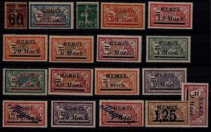Memel 18 mint values