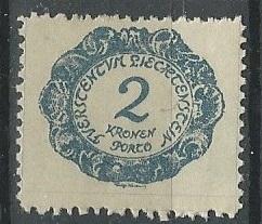 Liechtenstein =  Scott # J11 - MH