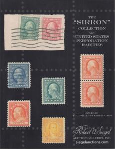 The Sirron Collection R A Siegel auction #1001 includes 509a