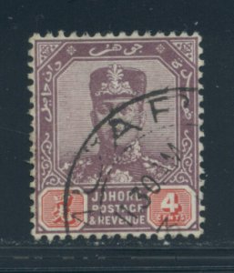 Malaya - Johore 106  Used cgs (2