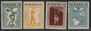 $Peru Sc#C78-C81 M/NH/VF complete set, Cv. $29.75