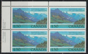 Canada SC 935 Block. Mint, Never Hinged