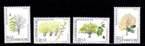 LUXEMBOURG #B400-B403  1996  TREES     MINT  VF NH  O.G