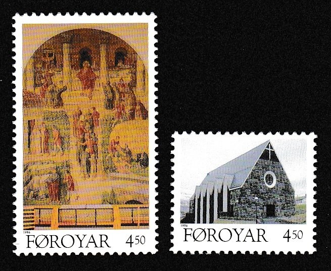 Faroe Is. Christmas 2v 1996 MNH SC#310-311 SG#318-319
