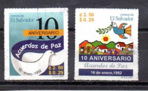 Salvador #1558-1559 used