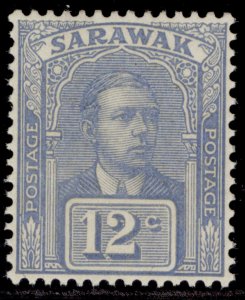 SARAWAK GV SG70a, 12c pale dull blue, NH MINT. Cat £18.