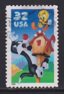 United States 3204a Sylvester & Tweety Bird 1998