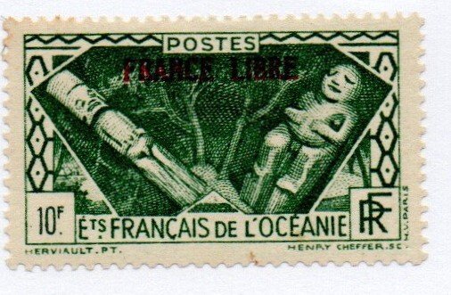 French Polynesia 133 Mint Hinged