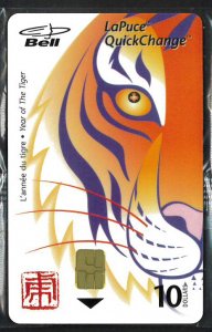 CANADA - Bell Canada Prepaid phonecards -Year of the Tiger (Brand New)