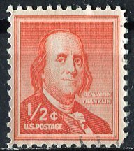 U.S.A.; 1955: Sc. # 1030; Used Single Stamp