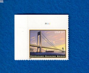 4872   Priority Mail  2014 Plate #  Single  MNH