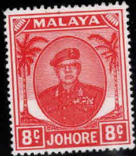 Malaya Jahore Scott 136 MH*