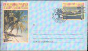 Cocos Islands, Worldwide First Day Cover, Air Letters