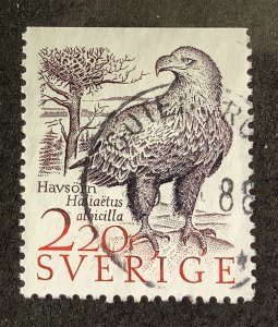 Sweden 1988 Scott 1678 used - 2.20kr, Coastal waters,  White-tailed Eagle