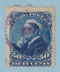 CANADA 47  USED - LIGHT CORNER CREASE - VERY FINE! - CBX