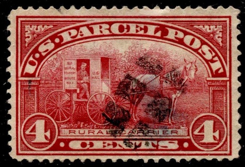 US Stamps #Q9  USED PARCEL POST ISSUE