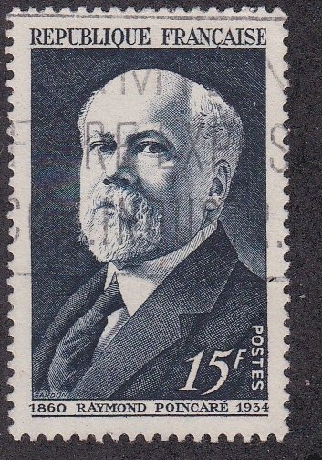 France # 637, Raymond Poincare, Used Set,