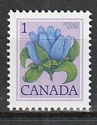 1979 Canada - Sc 781 - MNH VF - 1 single - Bottle Gentian
