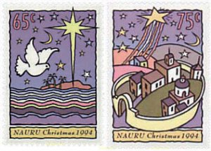 44361 MNH NAURU 1994 NAVIDAD
