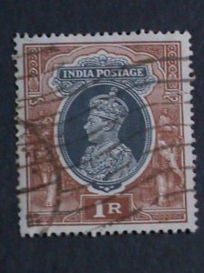​INDIA- 1937 SC#162 85 YEARS OLD STAMP-KING GEORGE VI USED VERY FINE-