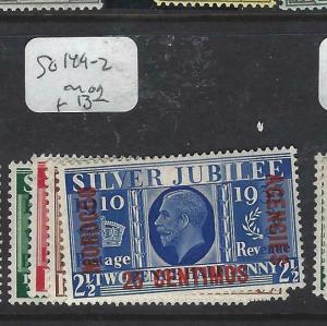 MOROCCO AGENCIES  (P2903B)  KGV SILVER JUBILEE  SG 149-152     MOG