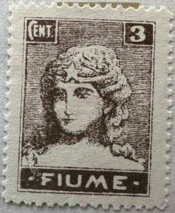 Fiume 1919 Sc.28 Unused