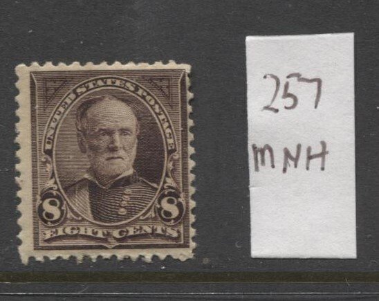 STAMP STATION PERTH USA #257 Sherman MNH - Unwatermarked 1894