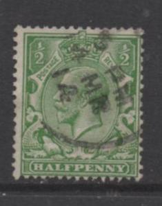 Great Britain  Scott # 159  used  single