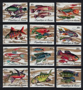 Guinea Fish 12v 1971 MNH SC#570-581 SG#729-740 MI#571-582A