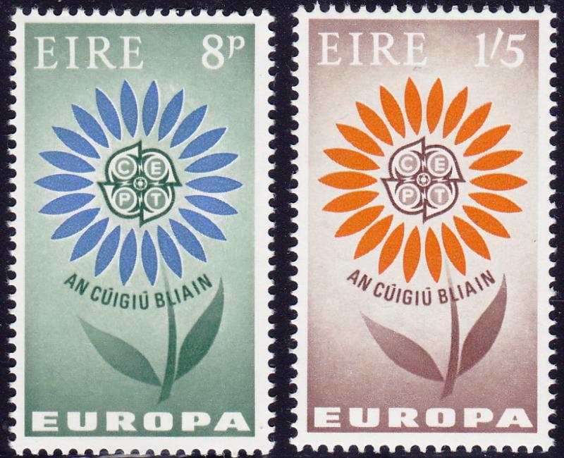 Ireland - 1964 - Scott #196-97 - MNH - Europa