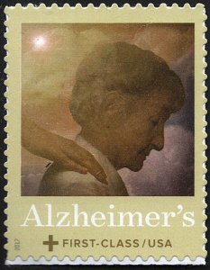 SC#B6 (58¢ & 11¢) Alzheimer's Disease Semi-Postal Single (2017) SA