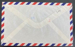 1984 Hong Kong Airmail Cover To Seattle Wa USA
