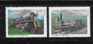 Brazil 2859-A Locomotives mnh