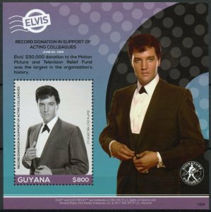 Guyana 2018 MNH Elvis Presley His Life in Stamps Music Celebrities 1v S/S II