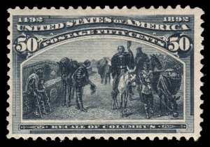 US STAMPS # 240 MINT OG H CAT. $450 LOT #96403*