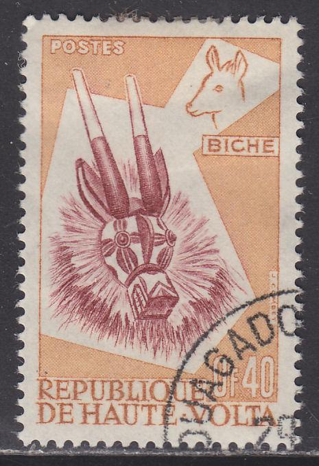 Burkina Faso 85 Deer Mask 1960