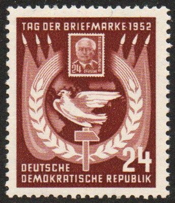 German Democratic Republic Sc #112 Mint Hinged